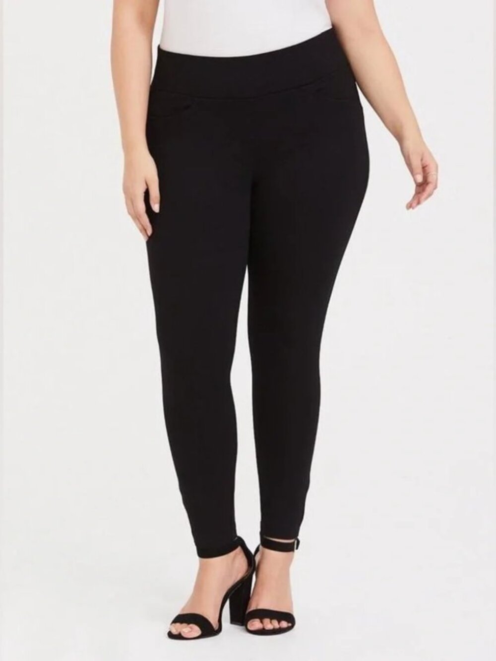 Torrid Studio Ponte Slim Fit Stretch Pant